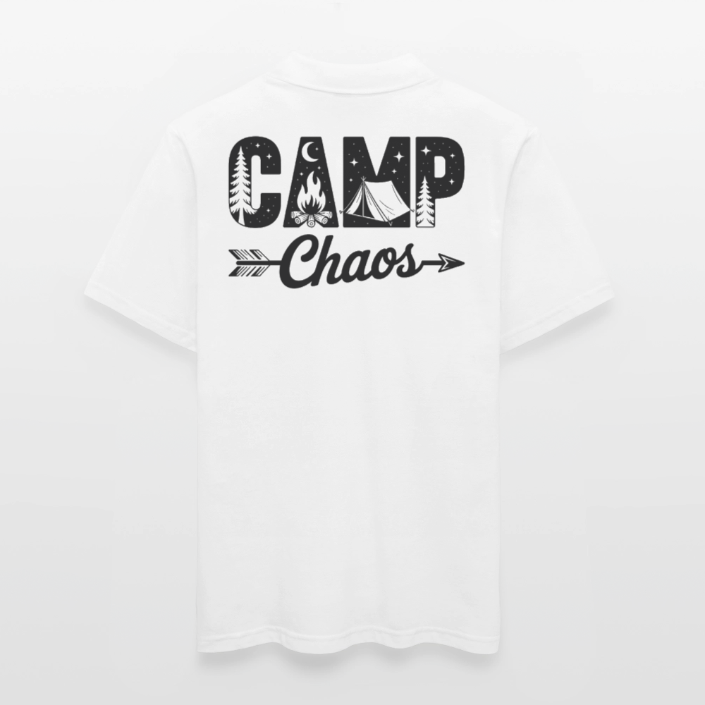 CAMP CHAOS | Männer Poloshirt - Weiß