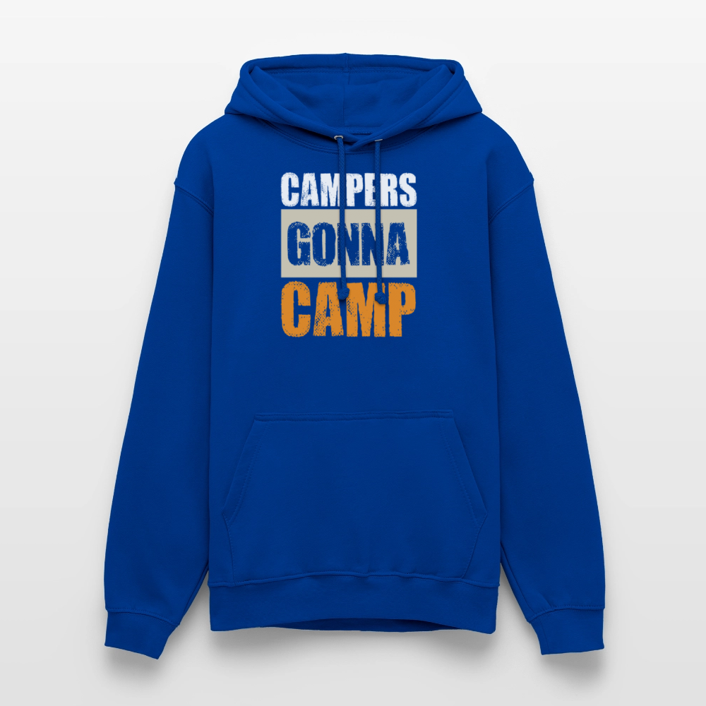 CAMPERS GONNA CAMP | Unisex Hoodie - Royalblau