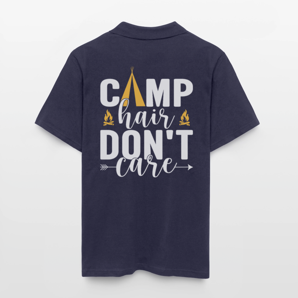 CAMP HAIR DON´T CARE | Männer Poloshirt - Navy