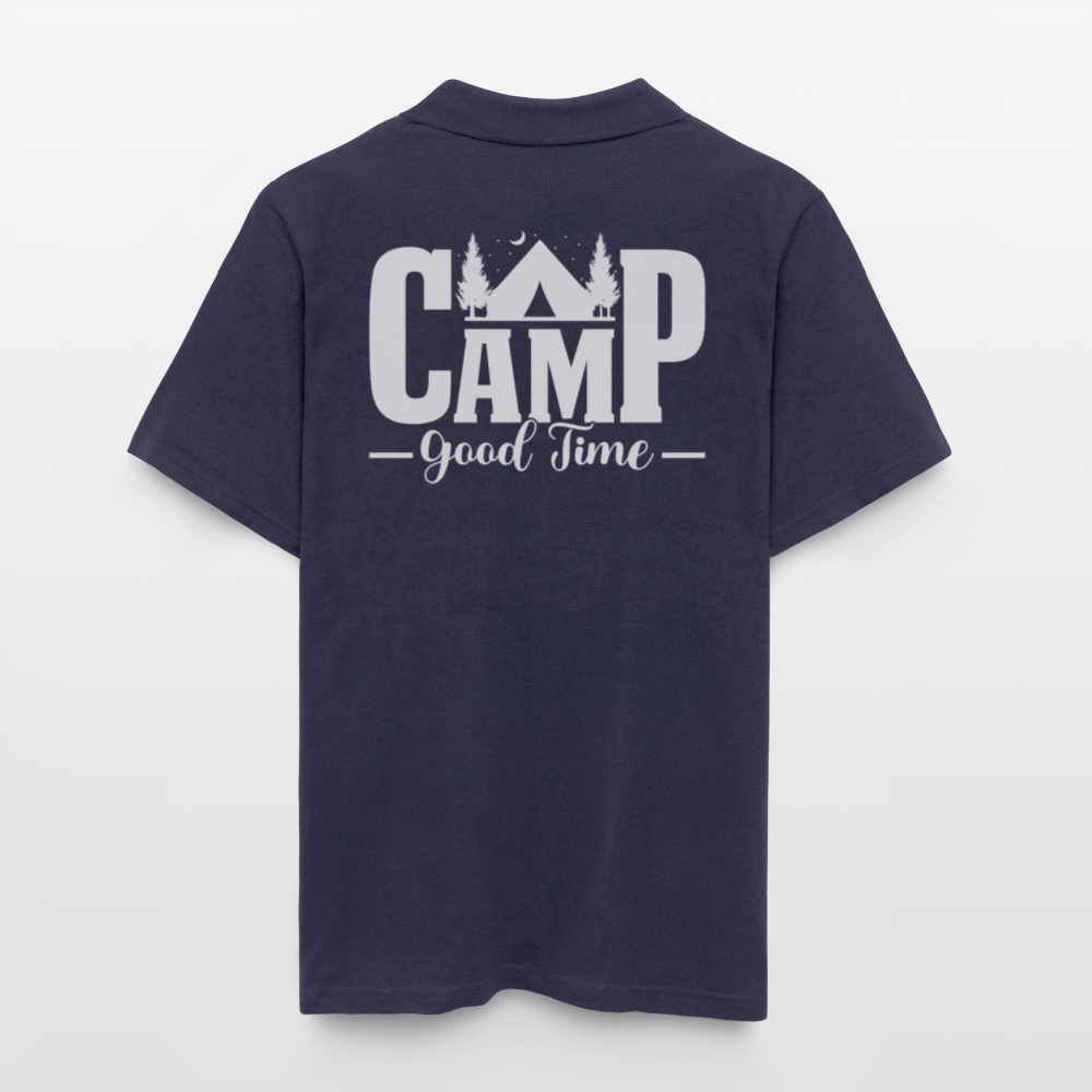 CAMP -GOOD TIME- | Männer Poloshirt - Navy
