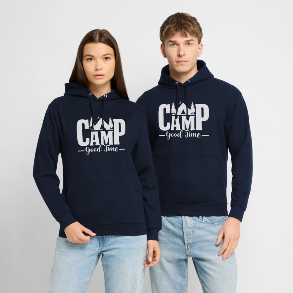 CAMP - GOOD TIME- | Unisex Hoodie - Navy