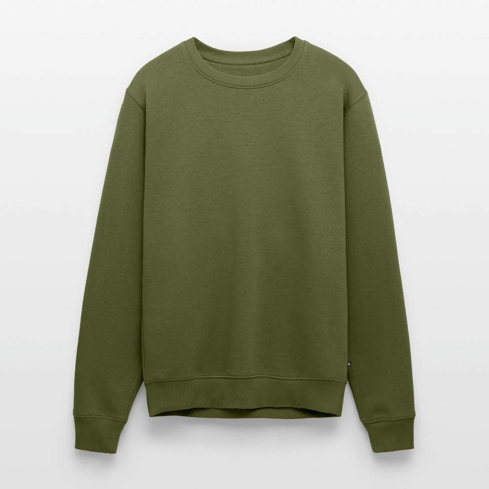Wer braucht Zimmerservice, wenn es Lagerfeuer gibt? | Männer Premium Pullover - Khaki