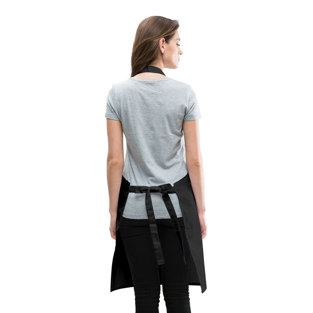 Camperin mit Aperol | Kochschürze - Schwarz