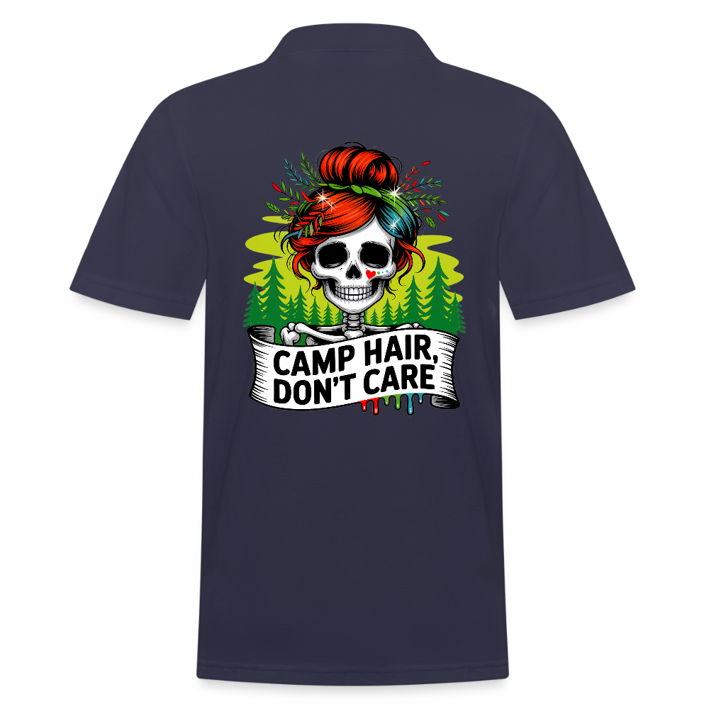 CAMP HAIR, DON´T CARE | Männer Poloshirt - Navy