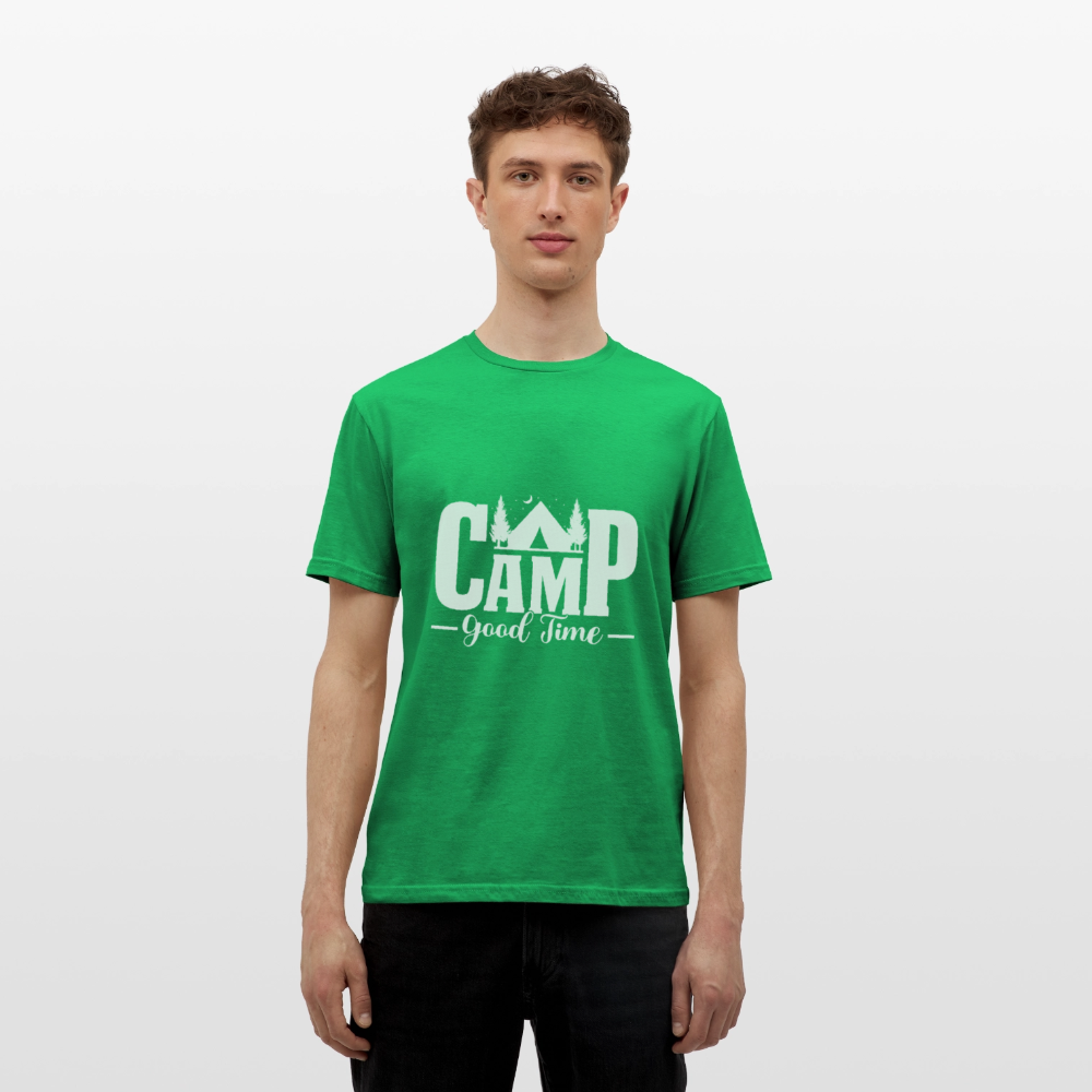 CAMP -GOOD TIME- | Männer T-Shirt - Kelly Green
