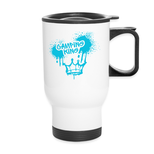 CAMPING KING | Thermobecher - Weiß