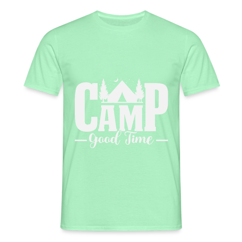 CAMP -GOOD TIME- | Männer T-Shirt - Mintgrün