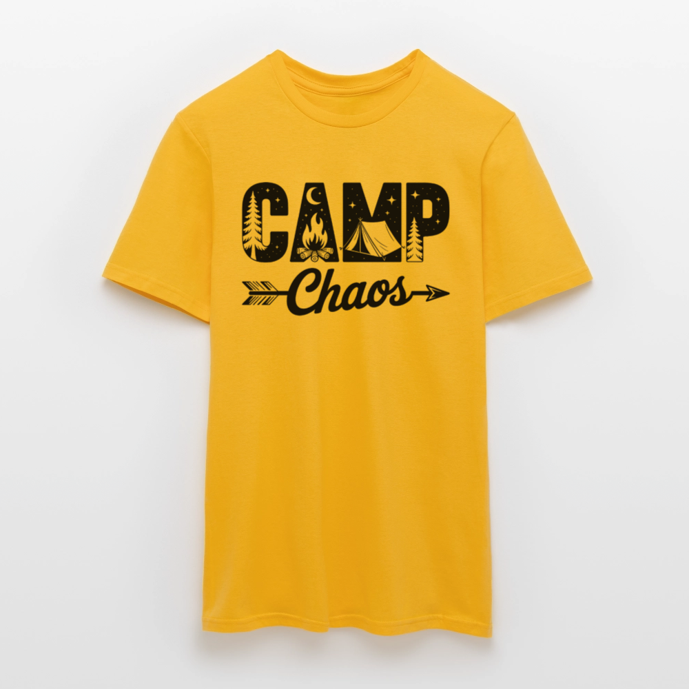 CAMP CHAOS | Männer T-Shirt - Gelb