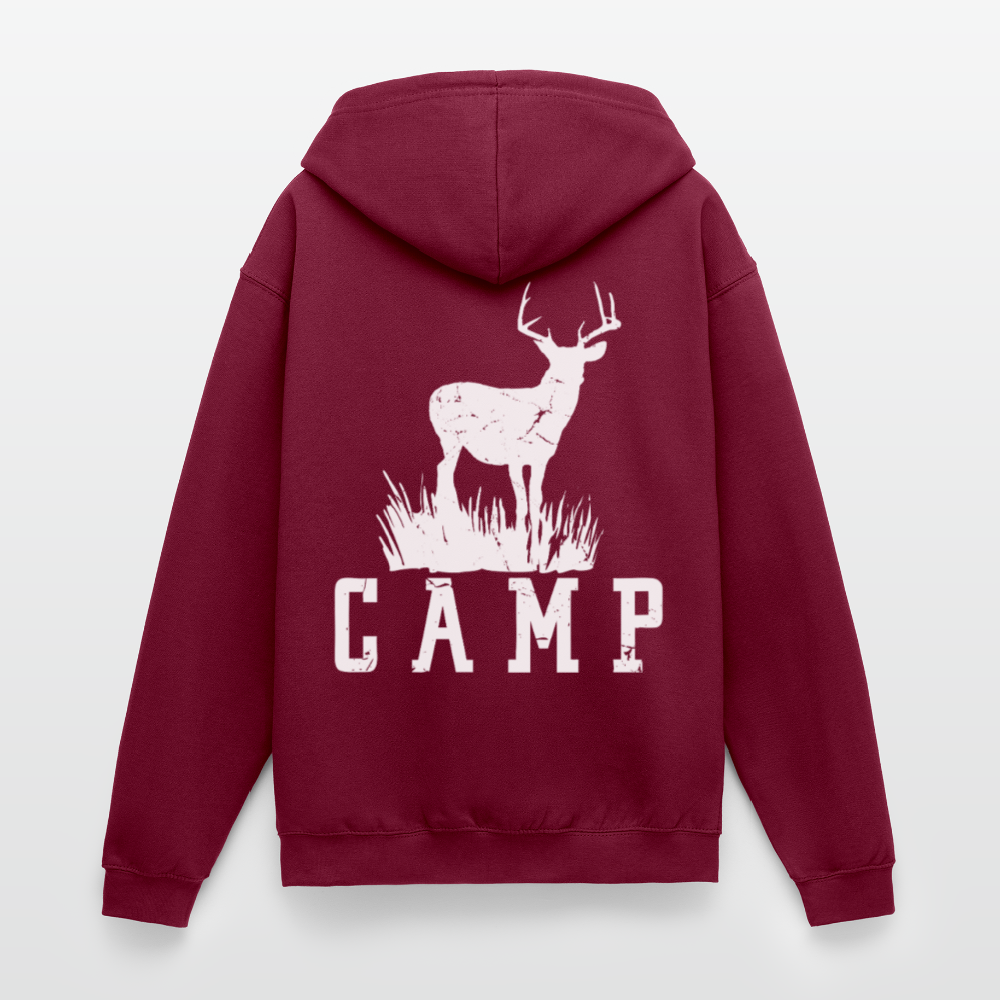 Camp | Unisex Kapuzenjacke - Bordeaux