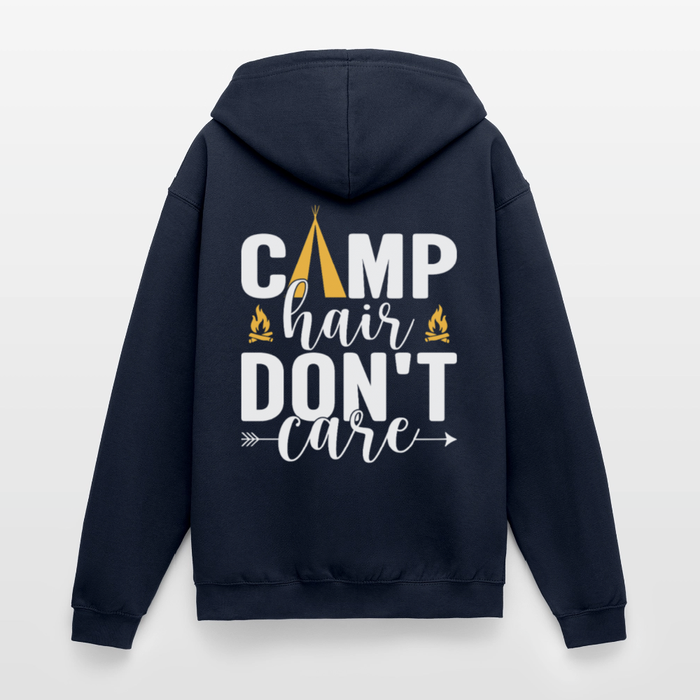 CAMP HAIR DON´T CARE | Unisex Kapuzenjacke - Navy